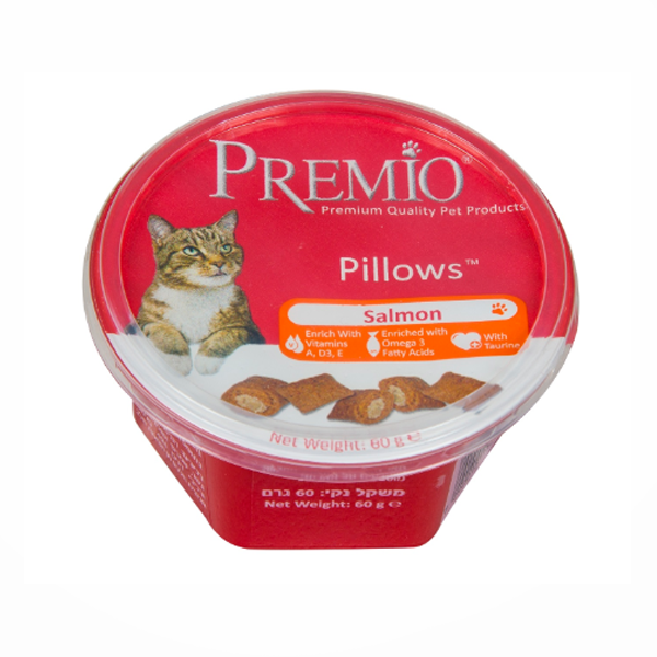 פרמיו – חטיף כריות לחתול 60 גרם