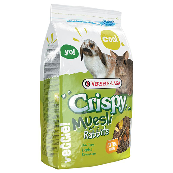 Crispy Muesli קריספי מוזלי 2.75 ק”ג תערובת מזון לארנבים